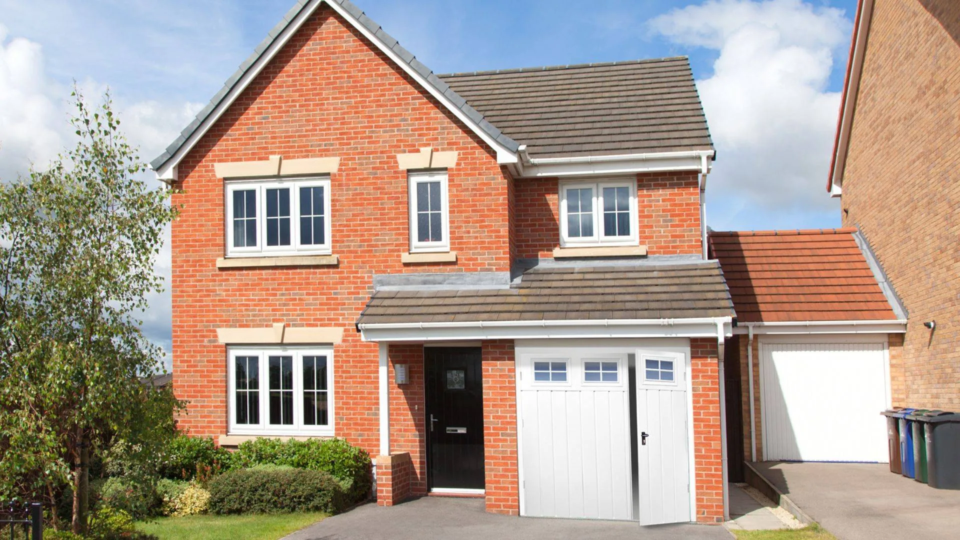 side hinged garage door prices